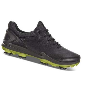 Men's Ecco Biom G 3 Golf Shoes Black | USA 540LIS